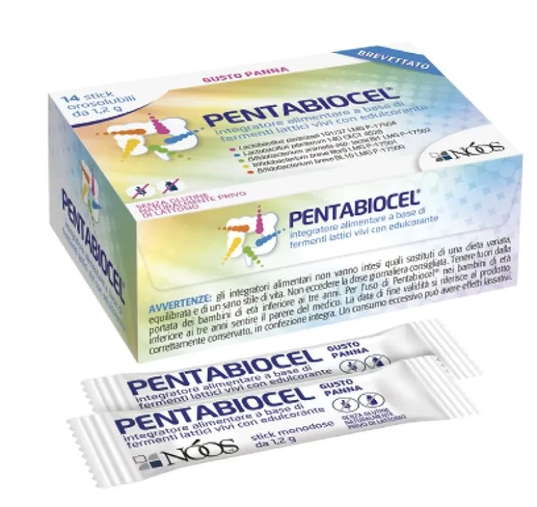 Pentabiocel fermenti lattici gusto Panna 14 stick