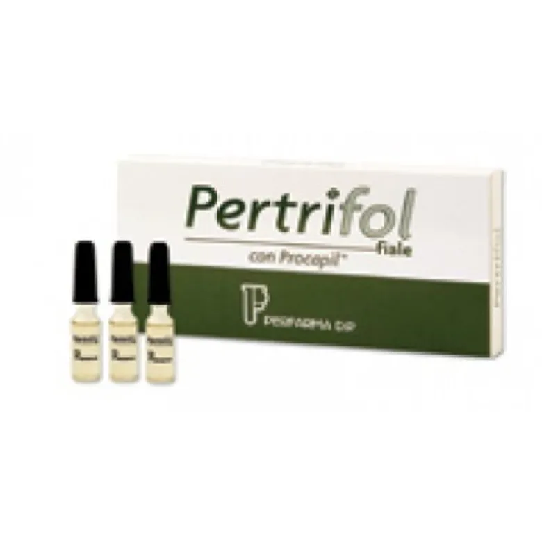 Pertrifol utile contro l'alopecia 12 flaconcini