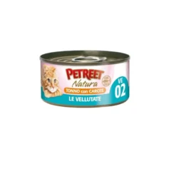 Petreet Natura Le Vellutate Tonno con Carote alimento umido per gatti adulti 70g