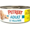 Petreet Vellutate Pollo Cibo Umido Gatto Adulto Barattolo 70g