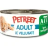 Petreet Vellutate Tonno Con Fagiolini Cibo Umido Gatto Adulto Barattolo 70g