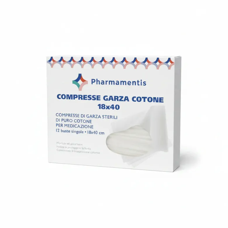 Pharmamentis Garza Cotone 18x40 12 Buste Singole