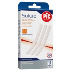 Pic Cerotti Sutura 6x100mm 10 Pezzi