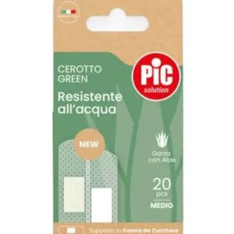 Pic Cerotto Green Canna da Zucchero Misura Media 20 Pezzi
