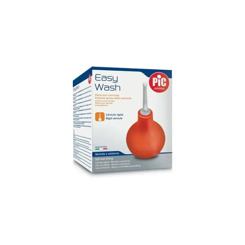 Pic Easy Wash Pera con Cannula Rigida Capacità 143ml