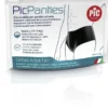PicPanties Slip Lavabile per Perdite Urinarie Uomo Livello 2 Nero Taglia M