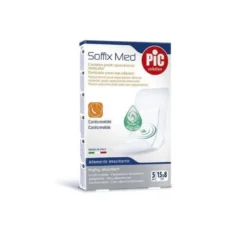Pic Soffix Med cerotto post operatorio 15x8cm 5 pezzi