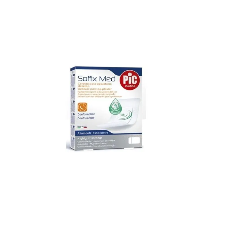 Pic Soffix Med Cerotto Sterile 30X10 3 Pezzi Antibatterico