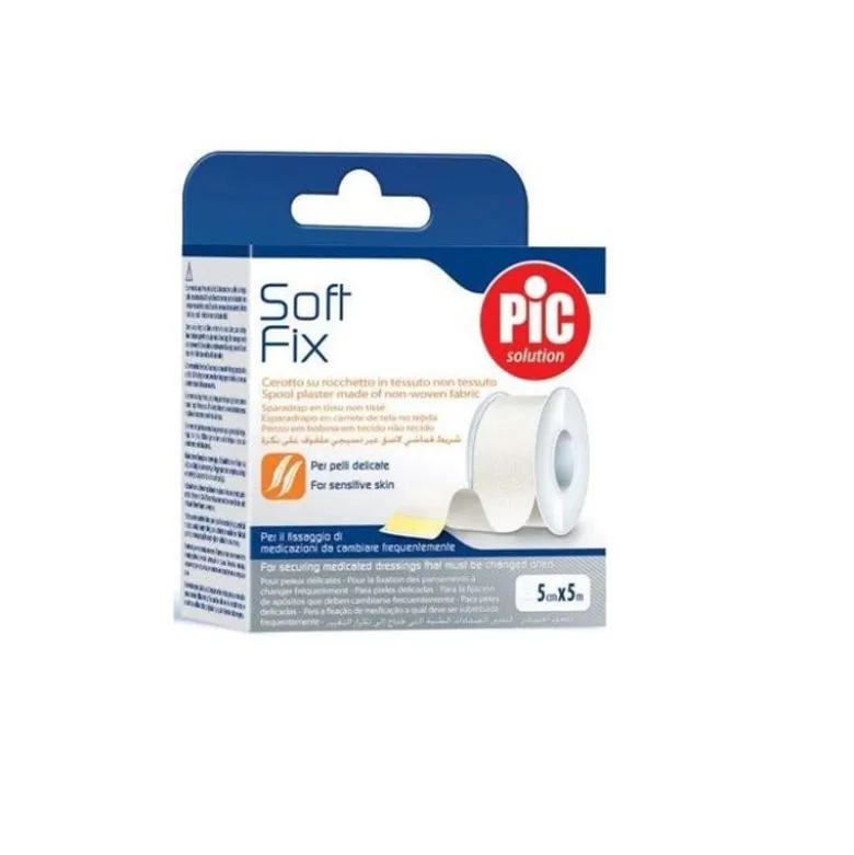 Pic Soft Fix Cerotto Rocchetto TNT 5cmx5m