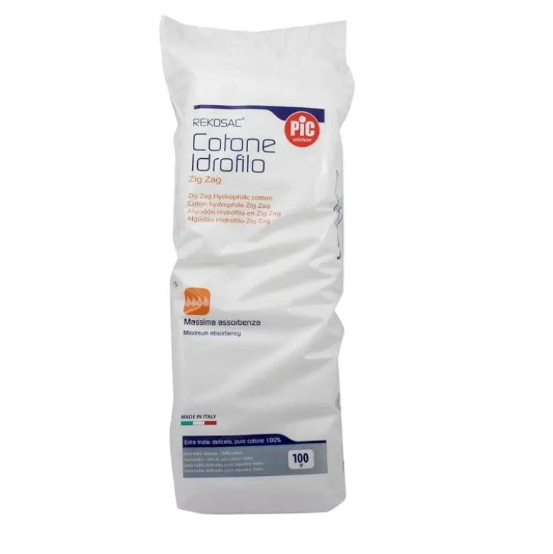 Pic Solution Rekosac Cotone Idrofilo Zig Zag 100g
