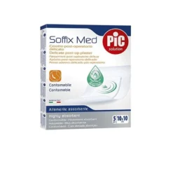 Pic Solution Soffix Med Cerotto Post-Operatorio delicato 5 pezzi 10x10cm