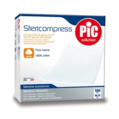 Pic Stericompress compresse di garza sterile 100 pezzi 10x10cm