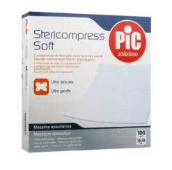 Pic Stericompress Soft Garza TNT 10x10cm 100 Pezzi Sterili