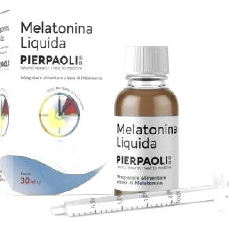 Pierpaoli Melatonina Liquida per il benessere del sonno 30ml