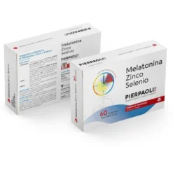 Pierpaoli Melatonina Zinco Selenio formula originale per il benessere del sonno 60 compresse