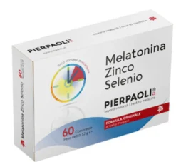 Pierpaoli Melatonina Zinco Selenio formula originale per il benessere del sonno 60 compresse
