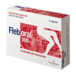 Pierre Fabre Fleboral 300 utile al microcircolo 5 capsule