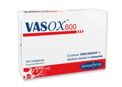 Piessefarma Vasox 600 favorisce il corretto microcircolo 30 compresse