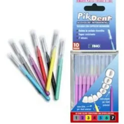 Pikdent lo stuzzicolino scovolini interdentali colore nero 1,2mm 10 pezzi