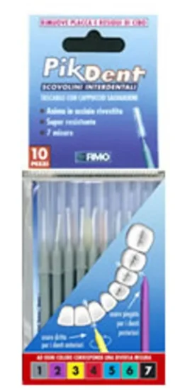 PikDent scovolini interdentali 10 pezzi 0,4mm