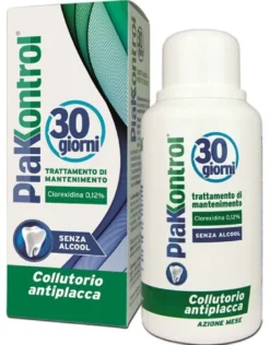 Plakkontrol Collutorio Antiplacca Azione Mese Clorexidina 0.12% 250ml