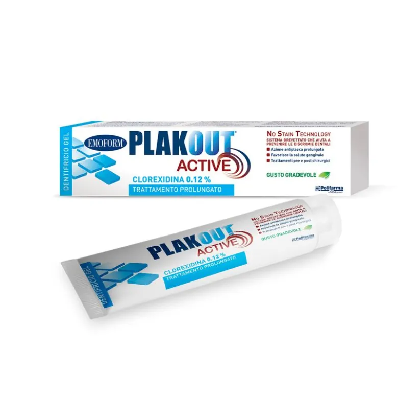 Plakout Dentifricio Gel Clorexidina 0,12% 75 ml