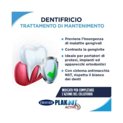 Plakout Dentifricio Gel Clorexidina 0,12% 75 ml