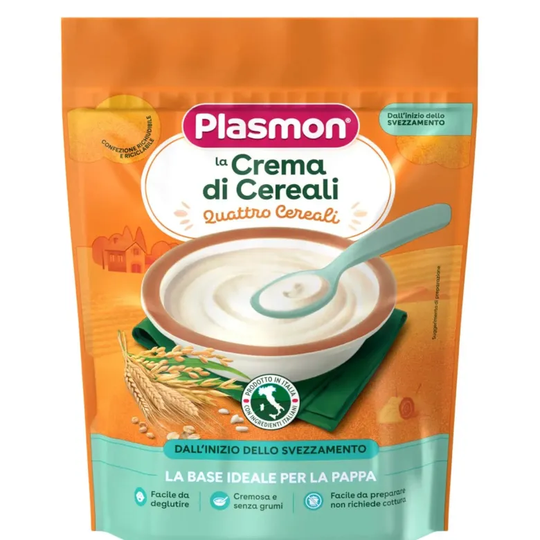 Plasmon Crema di Cereali Quattro Cereali 200g