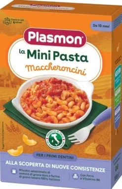 Plasmon La Mini Pasta Maccheroncini 300g 10 Mesi+