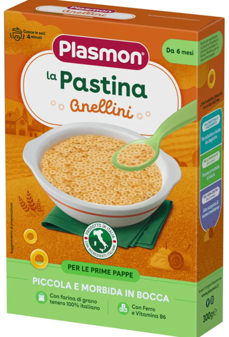 Plasmon La Pastina Anellini 300g 6 Mesi+