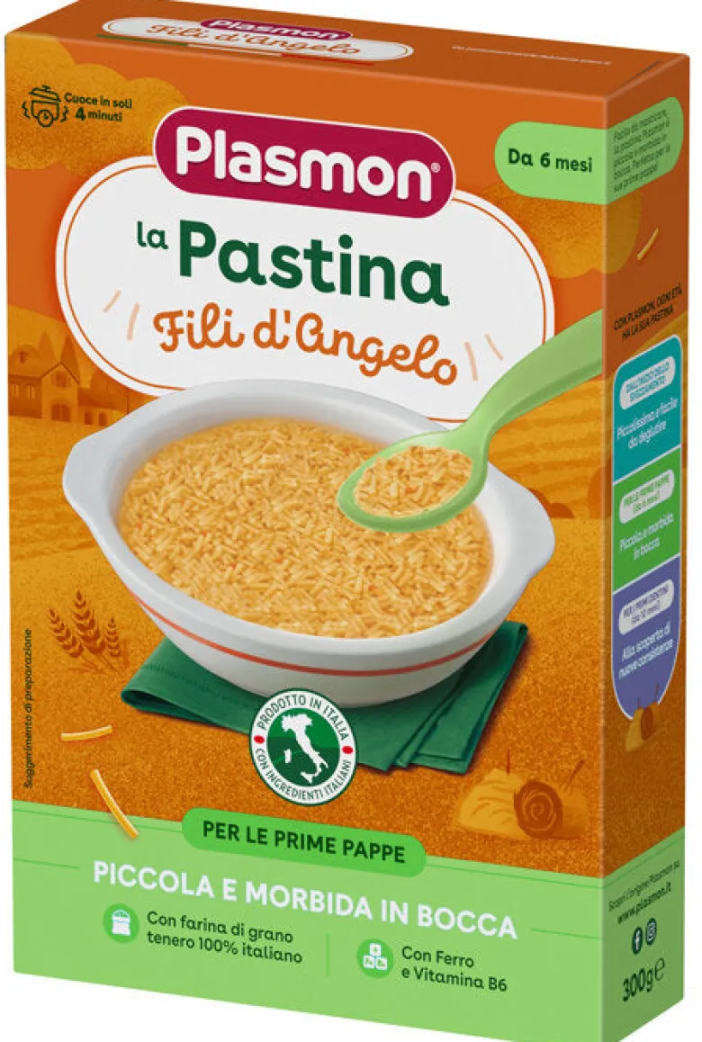 Plasmon La Pastina Fili d'Angelo 300g 6 Mesi+
