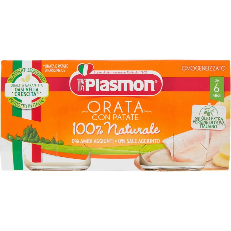 Plasmon omogeneizzati orata 2x80g