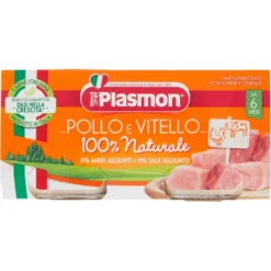 Plasmon omogeneizzato vitello e pollo 2x80g