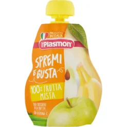 Plasmon spremi e gusta frutta mista in morbida purea dal 6° mese 1x100g