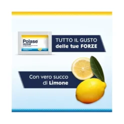 Polase Classico Magnesio E Potassio Integratore Alimentare Sali Minerali Gusto Limone 12 Bustine