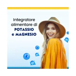 Polase Plus Più Magnesio/Potassio Integratore Alimentare Sali Minerali Arancia Mandarino 24 Bustine