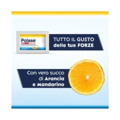 Polase Plus Più Magnesio/Potassio Integratore Alimentare Sali Minerali Arancia Mandarino 24 Bustine