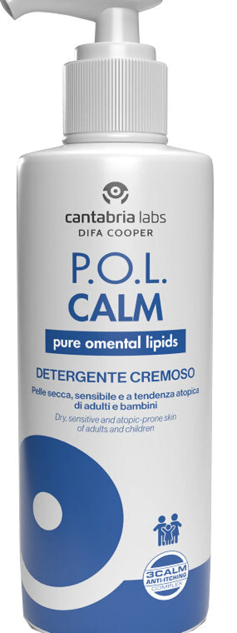 Pol Calm Detergente Cremoso 400ml