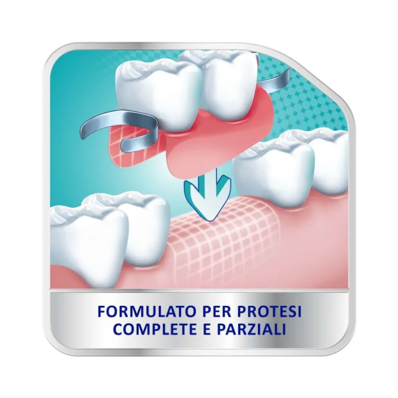 Polident Adesivo Per Protesi Dentale Tenuta Giornaliera Gusto Neutro 40 g
