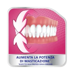 Polident Fissativo Lunga Tenuta Menta 40g Adesivo Protesi