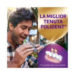 Polident Super Tenuta+Sigillante Adesivo Per Protesi Dentale Gusto Neutro 40g