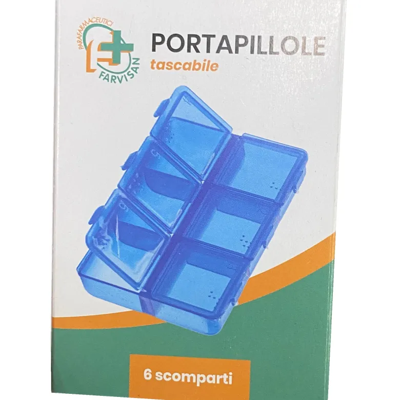 Portapillole 6 Scomparti