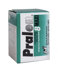 Pralen Maxi 8 Compresse Masticabili 480mg Cani Taglia Media/Grossa