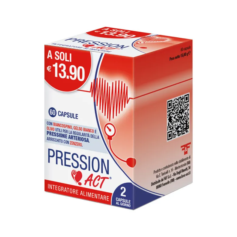 Pression Act per la pressione arteriosa 60 capsule