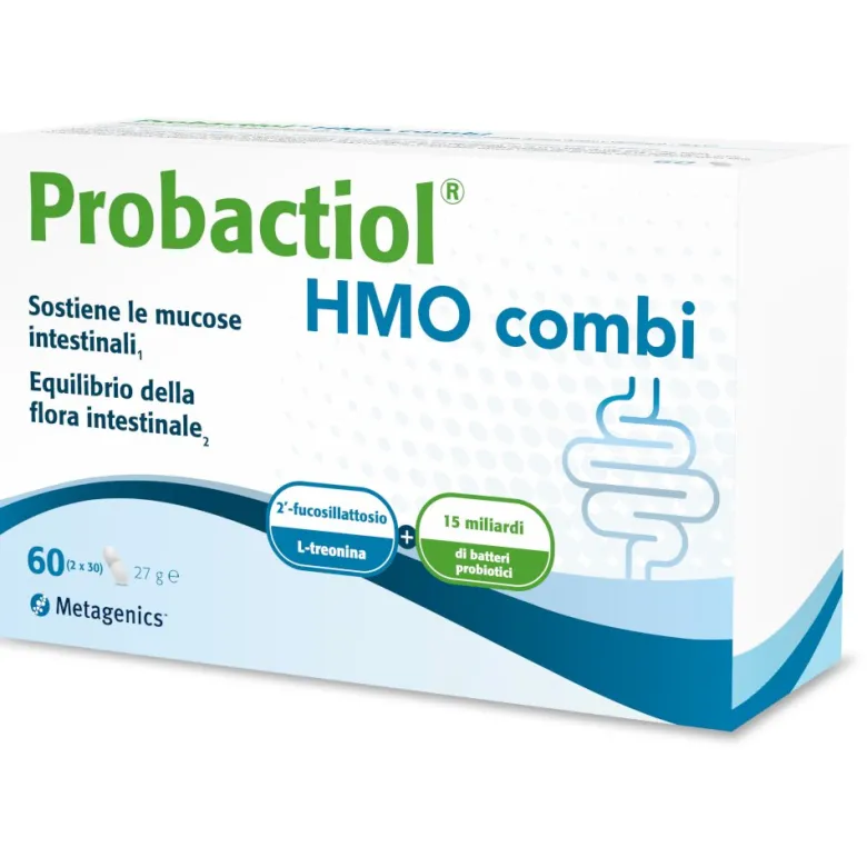 Probactol Hmo Combi per l'equilibrio della flora intestinale 2x30 capsule