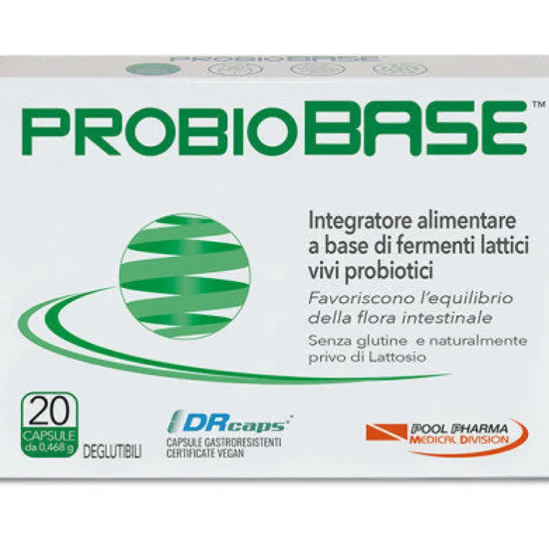 Probiobase 20 Capsule: Integratore Probiotico per la Salute