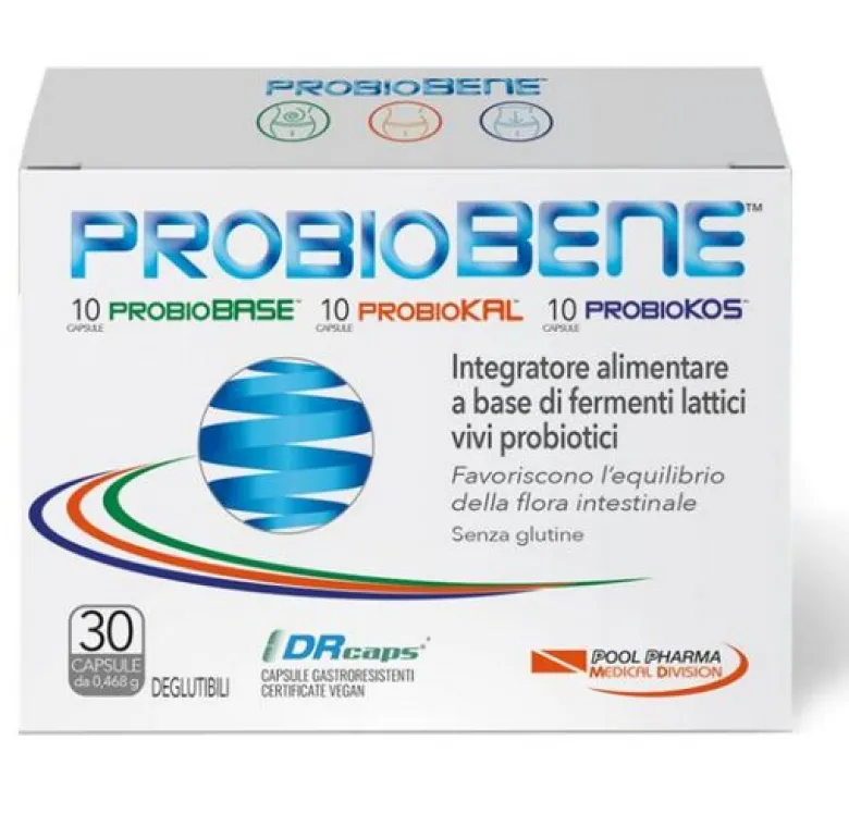 Probiobene 30 Capsule: Integratore Flora Intestinale Efficace