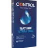Profilattico Control New Nature 2,0 Xtra Lube 6 Pezzi