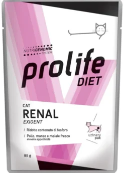 Prolife Diet Cat Renal Exigent Cibo Umido Per Gatti Bustina 85g