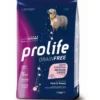 Prolife Dog Grain Free Sensitive Pork & Potato Cibo Secco Per Cani Adulti Taglia Media/Grande Sacco